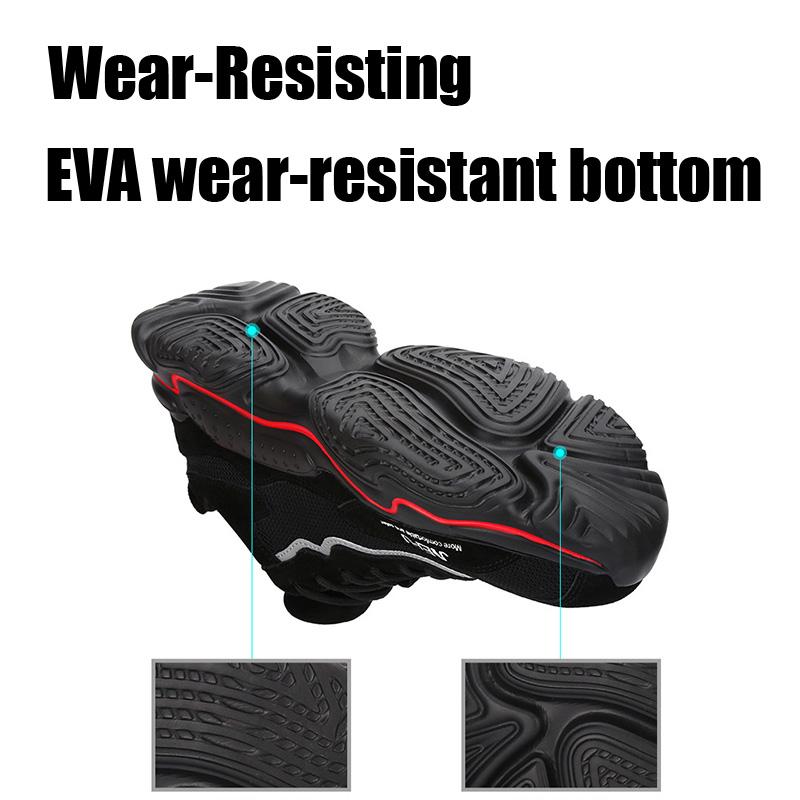 Labor Protection Shoes Steel Head Anti-smashing and Anti-piercing Insulating Work Shoes Lightweight Breathable and Odor-proof Safety Shoes