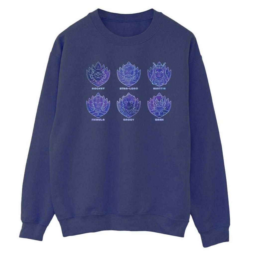 Guardians Of The Galaxy Volume 3 Womens/Ladies Crew Badge Sweatshirt