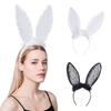 1PC Lace Cosplay Makeup Cosmetic Hair Accessories Hair Hoop Lovely Rabbit Ear Headband