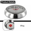 Sustainable Design Reusable Stainless Steel Cooking Pot Lid for Your Kitchen