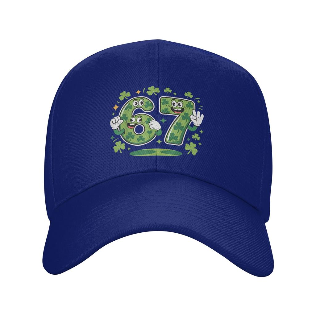 Lucky 6 7 St Patrick-s Day Funny Irish Meme Baseball Cap Kpop Rock Trucker Hat Couple Women Fashion Custom Logo Baseball Caps