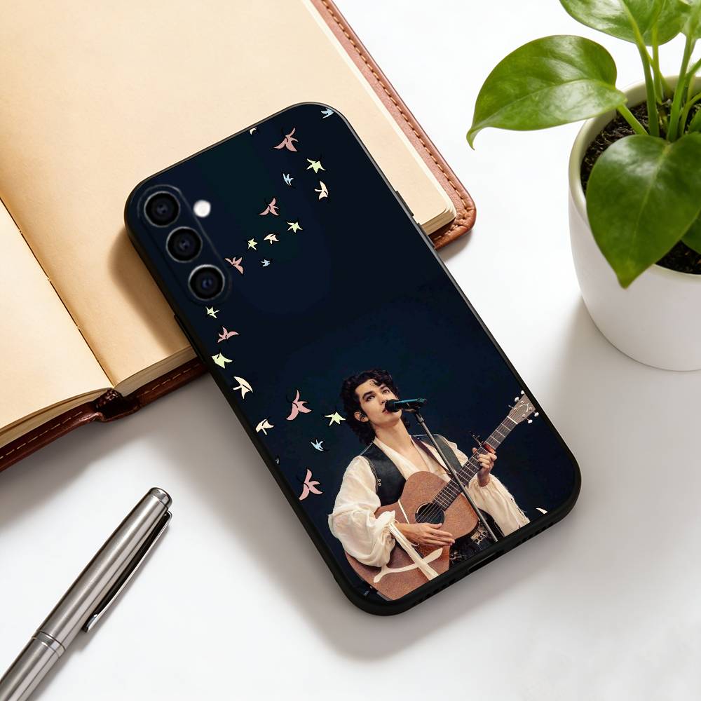 Singer C-Conan G-Gray-S Phone Case For Samsung Galaxy A73,A72,A71,A70,A53,A52,A51,Soft Silicone Black Cover