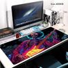 HYBXAXC Undead Musician Print Mouse Pad Thick Stitched Edge Gaming Desk Mat Creative Computer Keyboard Nonslip Pad