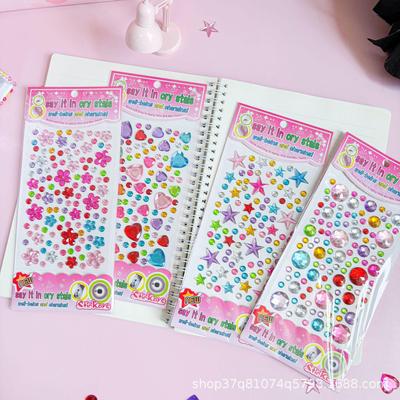 Gem Crystal Nail Art Stickers for Girls - DIY Reward Decorations