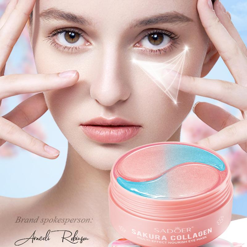 Sakura oční maska 80 g SADOER Kolagenová hydratační oční maska