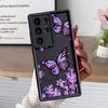INS Retro Butterfly Phone Cover Case for Samsung Galaxy S24 Plus S20FE S22 S25 Edge S23 FE S24Ultra S25 Ultra S21