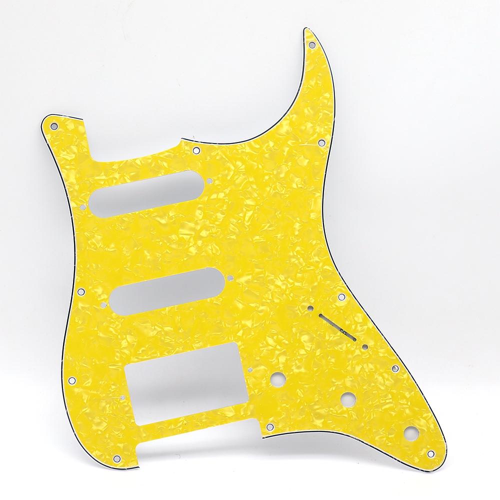 1pcs Electric GuitarPickguard PVC 3Ply SSH Pickguard Guitar Scratch Plate With Screw for ST Guitar