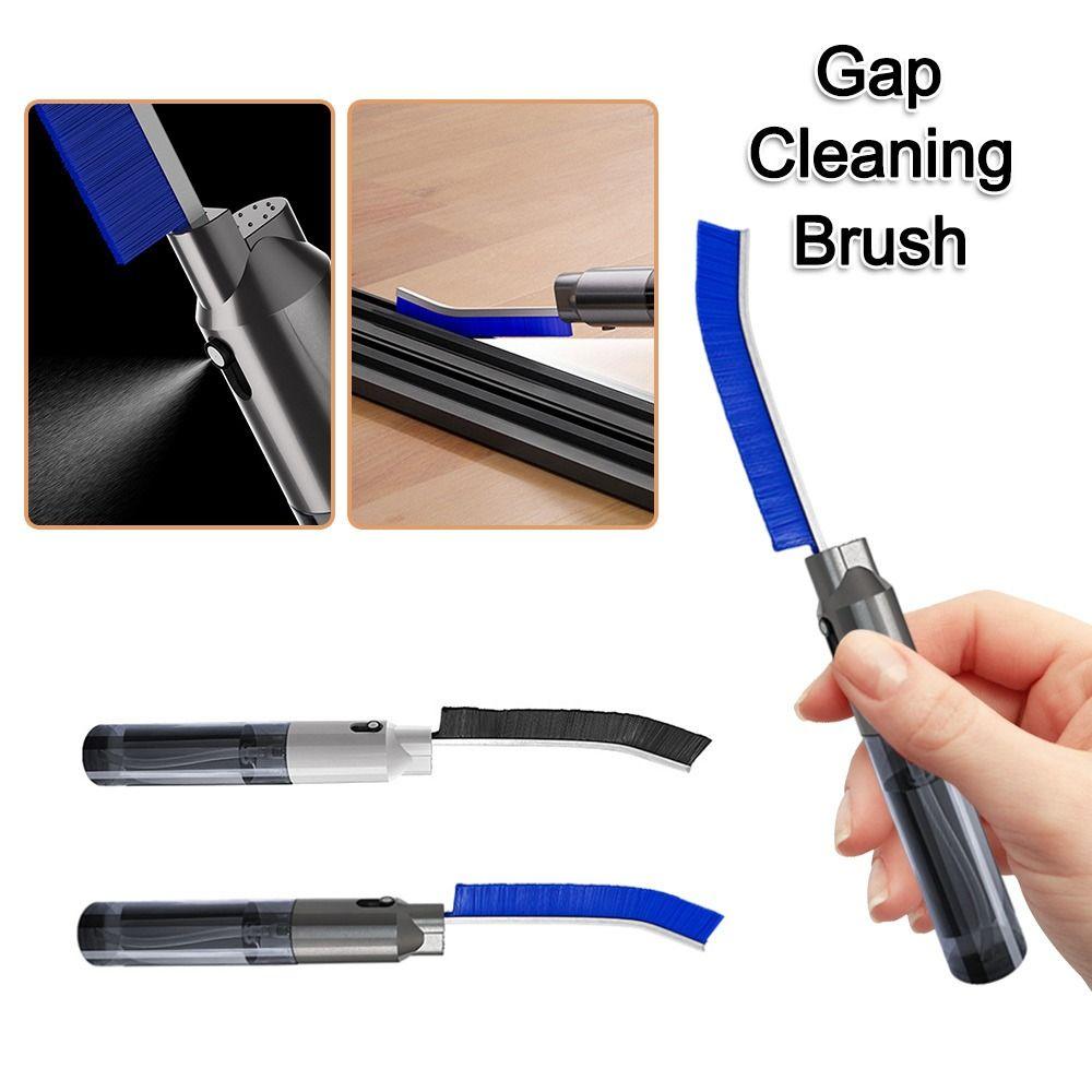

Multifunctional Bathroom Groove Brush Corner Floor Brush Toilet Floor Brush синій