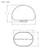6Pcs Tuners Machine Head Replacement Buttons Knobs Universal Big Semicircle for Folk Electric Guitar Parts