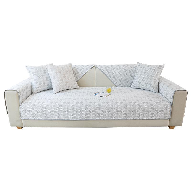 Sofa Cushion Summer Summer Non-Slip Seat Cushion for Summer Ice Silk Cool Sofa Cover Cover Cloth