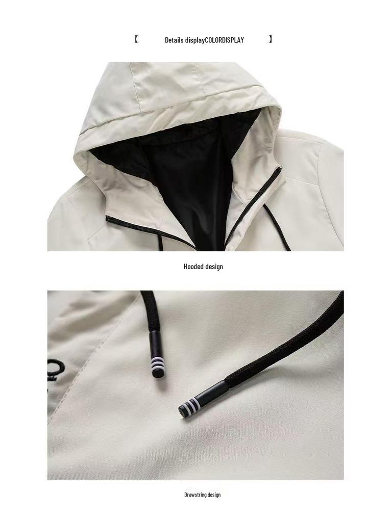 Men's Casual Hooded Jacket: 2025 Spring/Autumn, Plus Size, Versatile Workwear Trend