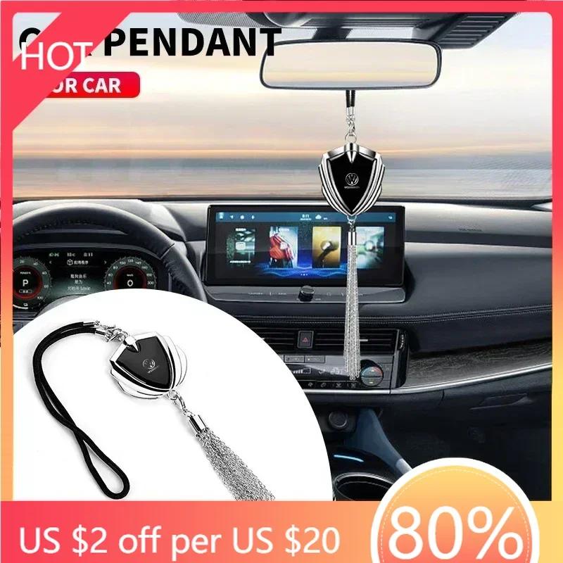 For VW Ny Bil Interiør Anheng Kreativt Bakspeil Dekorasjon Anheng For Volkswagen Polo Passat B5 B6 B7 T4 T5 Golf 4 5