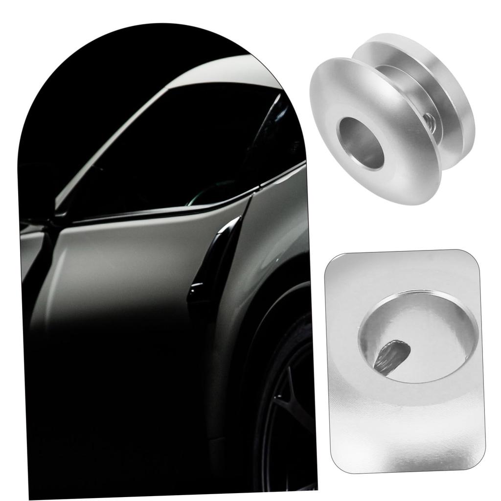 LEDMOMO Dust-proof Cover Exhaust Limiter, Compatible Shift Knob Adapter, Aluminum