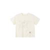 Xiao Yin Man Girls' Colorful Print Breathable Knit Short Sleeve T-Shirt