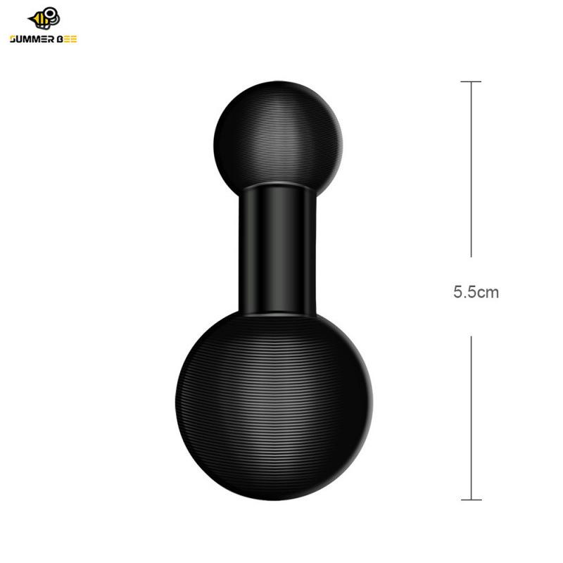 17mm Ball Head Phone Mount with Magnetic Suction Cup and Aluminum Connector for Car.