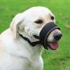 Hundemunnkurv Justerbar Løkke Nylon Munnkurv Pustende Anti-bjeffing Biting Tygging Munnkurv med Reflekterende Stropper for Liten Medium Stor Hund