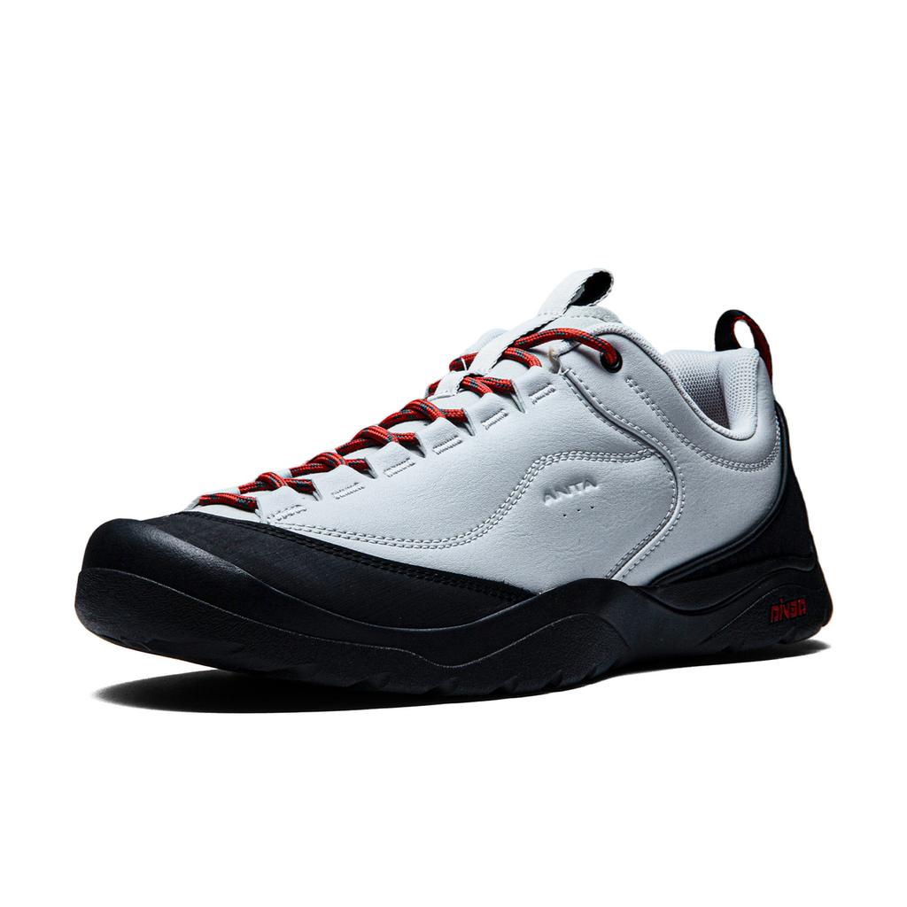 Anta Maple Leaf Sports Shoes Low Top Outdoor Shoes Men sneakers Chip-Gray Basic-Black 912636670-2