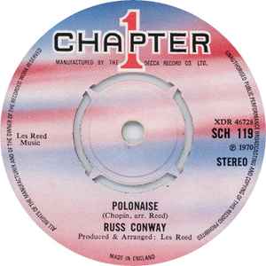 

7inch Record RUSS CONWAY - Polonaise SCH119 Chapter 1 1970 UK Soundtracks & Musicals Used