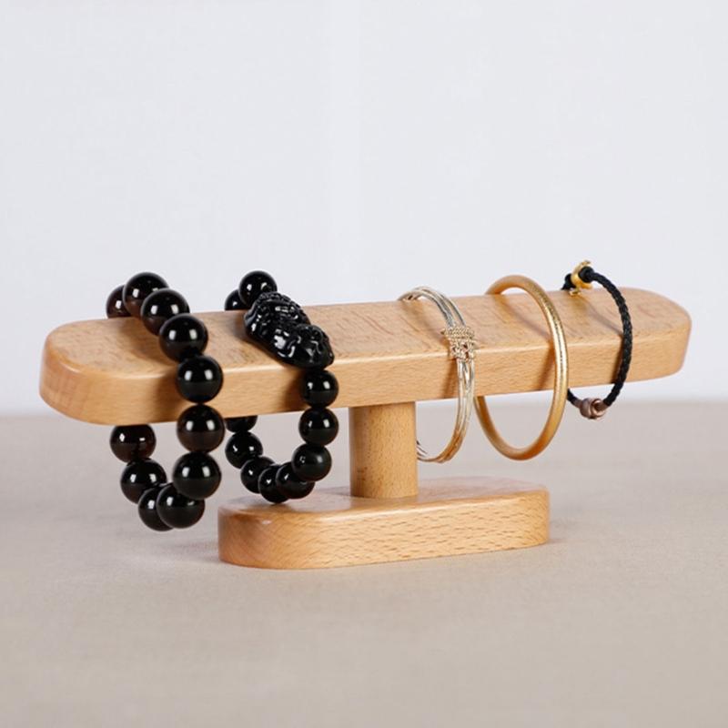 Watch Bracket Wood Watch Storage Rack Table Watch Display Rack Bracelet Necklace Rack Jewelry Organizer-Case For Selling