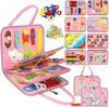 Puzzle da Tavolo Attività in Feltro con Dinosauro ed Elefante Montessori per l'Educazione della Prima Infanzia