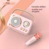 Card Subwoofer Bluetooth Speaker Mini Karaoke Machine Karaoke Bluetooth Speaker  Children's Gift