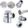 Zinc Zinc Zinc Alloy Sink Faucet Diverter Valve Spraye Faucet Adapter  Kitchen