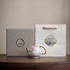 Dehua Enamel Kung Fu Tea Set