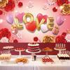 Valentine's Day Banner Background Fabric  Decoration Shooting Background Hanging Fabric 1pc