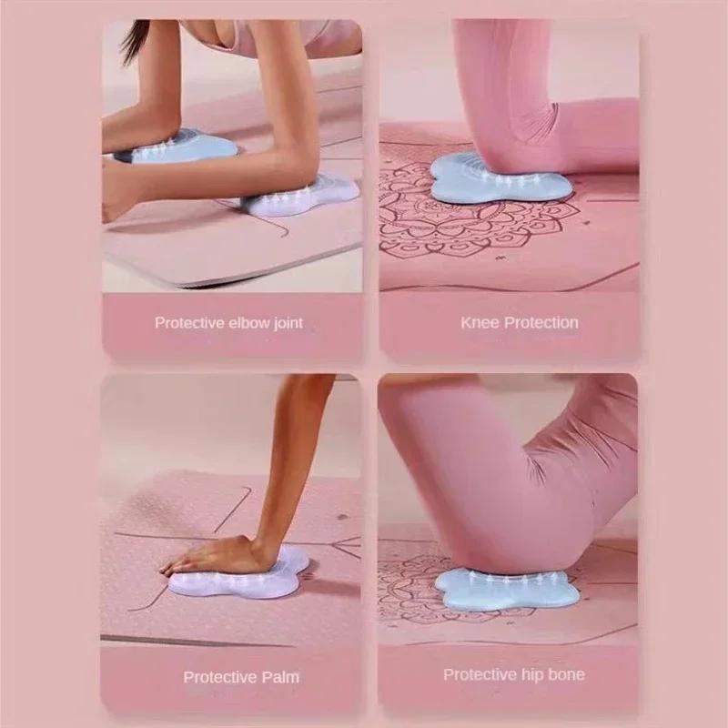 Yoga Kneeling Mat Thickened Flat Support Mat Knee Pad Portable Elbow Pad Yoga Mat Sports Fitness