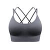 Plus Size Criss-Cross Back Sports Bra for Women - Shockproof, Casual, Fitness, Running, Yoga