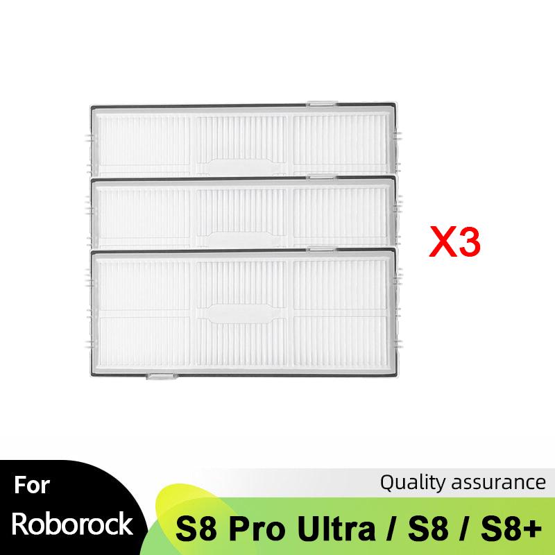 For Roborock S8 S8 Pro Ultra S8+ G20 Robot Vacuum Spare Parts Main Side Brush Mop Hepa Filter Dust Bag Cleaning Rolling Brush
