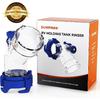 DUMPMAN RV Tank Rer, Must Have Sewer Adapter For RV Sanitation, Transparent Sewer Tank Adapter With Built-In Gasket