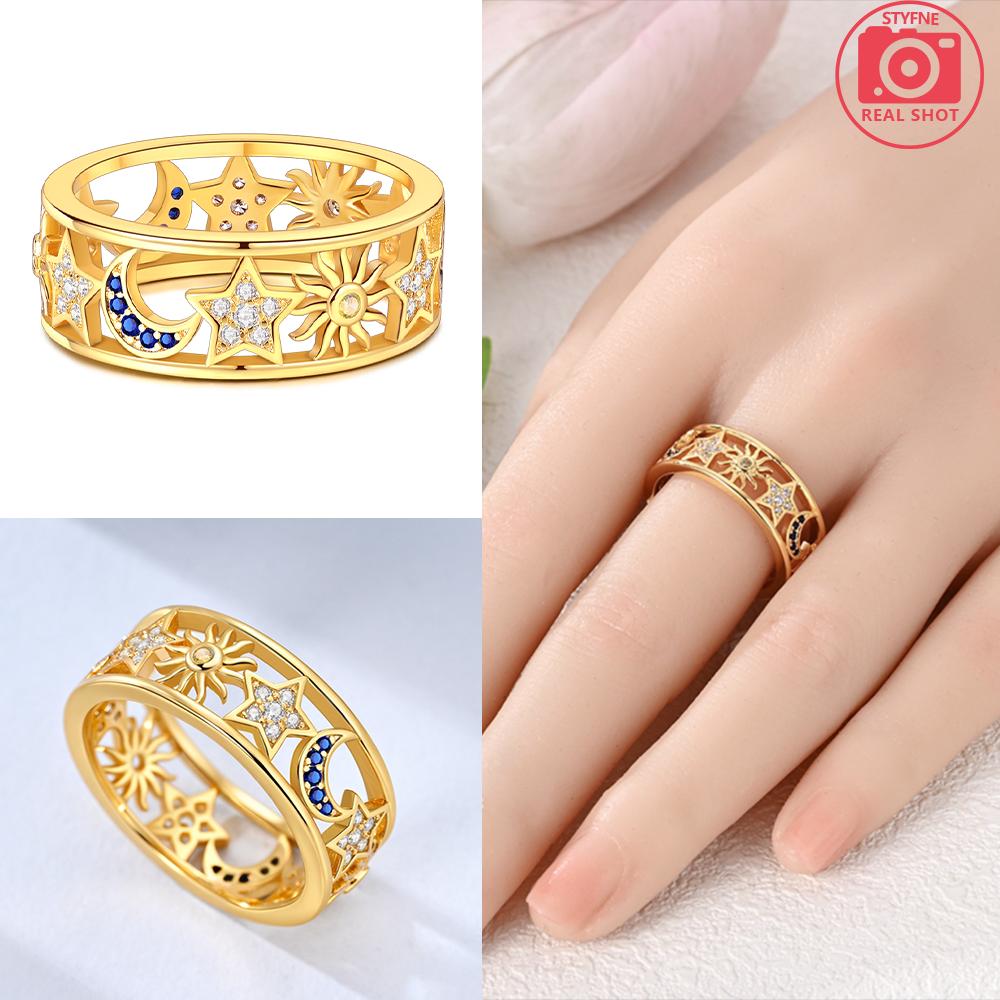 Brand New Authentic Original Copper Metal Red Love Heart Pink Crown Zircon Ring Bow Women's High Quality Fine Jewelry Anniversary Gold Plating Rings