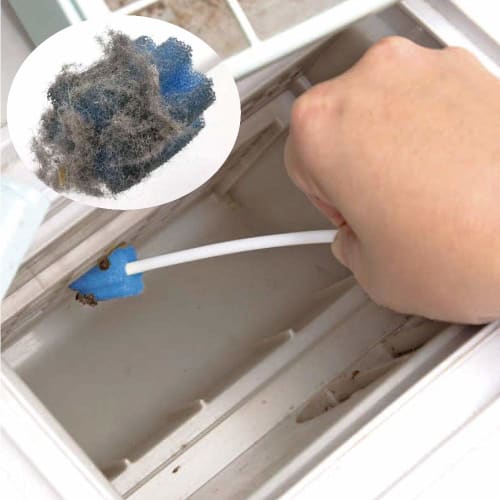 Chaslean Gap Cleaner, Dust Removal Sponge Brush for Kitchen, Bathroom, Washing Machine, and Dryer Filters, 10-Piece Set