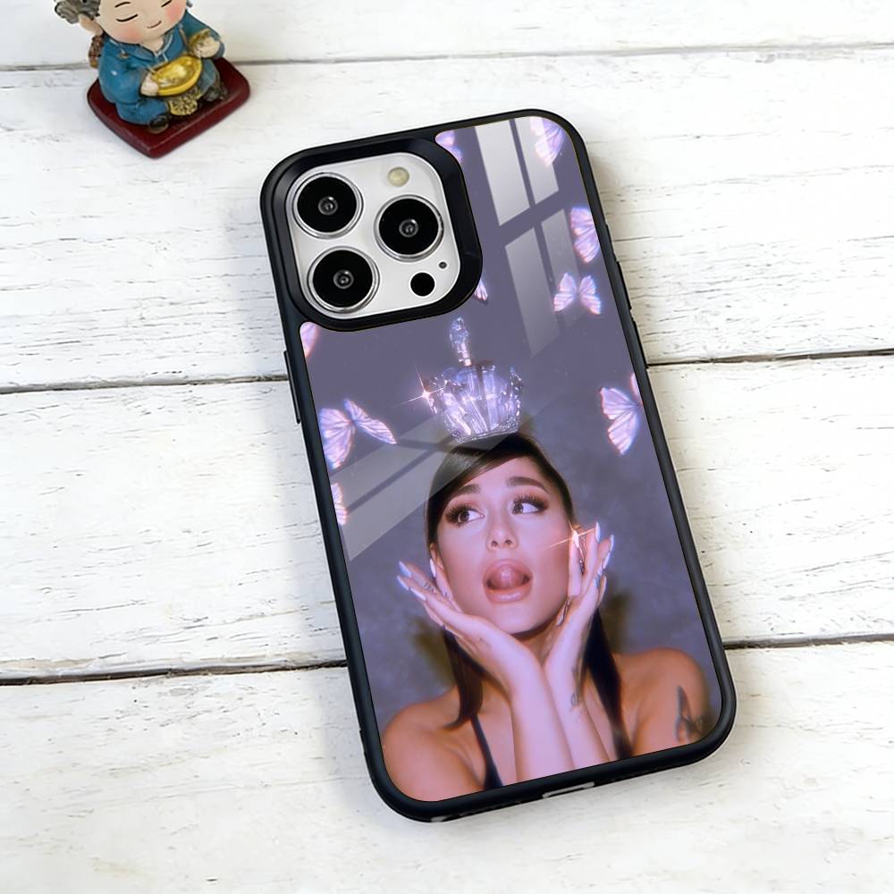 Ariana Grande Phone Case For iPhone17,16,15,14,13,12,11 Plus,Pro Magnetic For Magsafe Wireless Charging