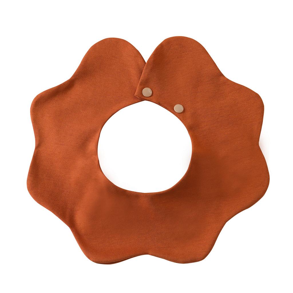 100% Cotton Baby Drool Bibs Soft Cloud 360° Wave Design Comfortable Drool Bandana for Infants Newborns