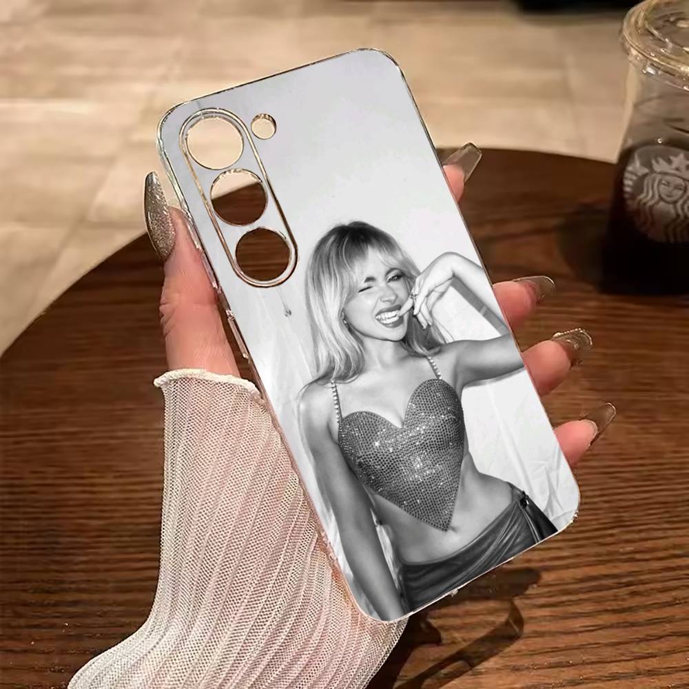 Singer S-Sabrina C-Carpenter Phone Case For Samsung Galaxy A71,A70,A52,A51,A40,A30 Transparent Cover