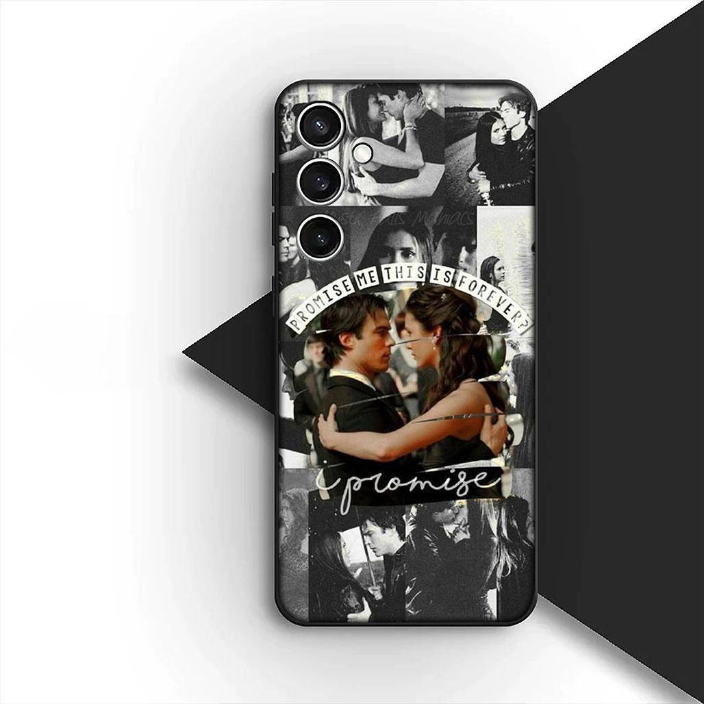 

Постер «Дневники вампира» Обложка для Samsung Galaxy S25 S24 S23 FE Ultra Plus S7 Edge S25+ S24+ A56 5G + Чехол для телефона Galaxy A56 5G