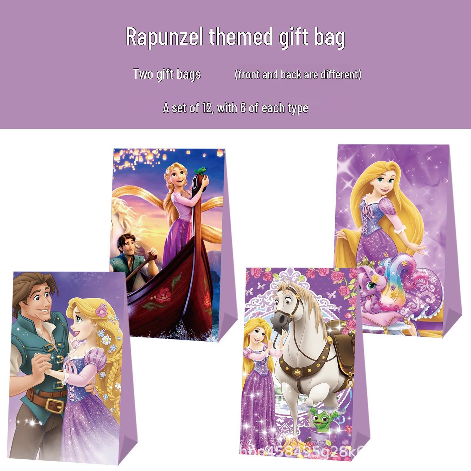 Princess 2nd Gen Holiday & Birthday Party Kraft Gift Bags