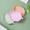 4 Pcs Art Painting Beads Sorting Tray Craft Tool Leaf Multiple Color Diamond Art Paints Accessories Tray for DIY Craft Painting