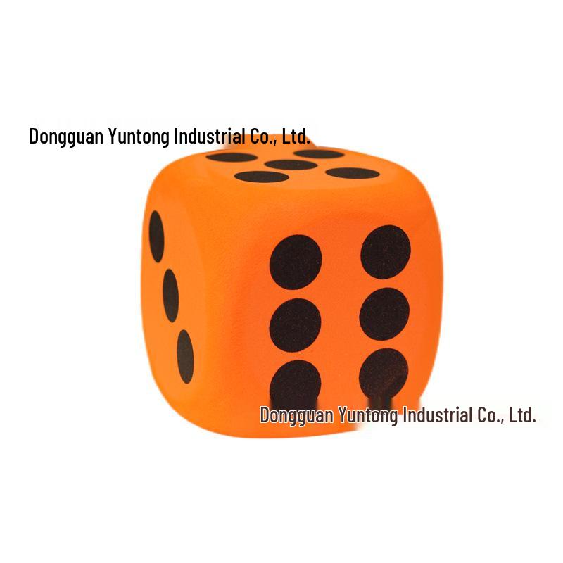 EVA Colorful Six-Sided DIY Foam Dice with Rounded Corners