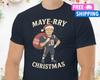 Drake Maye New England Shirt Weihnachts-T-Shirt Patriots Unisex XMAS Geschenk Unisex-T-Shirt