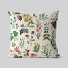 Retro Flower and Bird Pillowcase Dormitory Decoration Office Living Room Sofa Home Pillowcase
