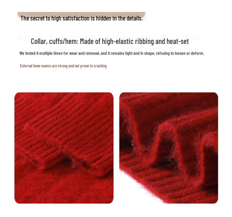 Cárdigan de cachemir con cremallera y jacquard para mujer Otoño/Invierno 2026 con cuello semi-alto