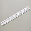 1pc 3D Metal Chrome Black Car Sticker TITANIUM Logo Rear Trunk Badge For Ford S7Ecosport Fiesta Focus Mondeo Edge Escape Kuga