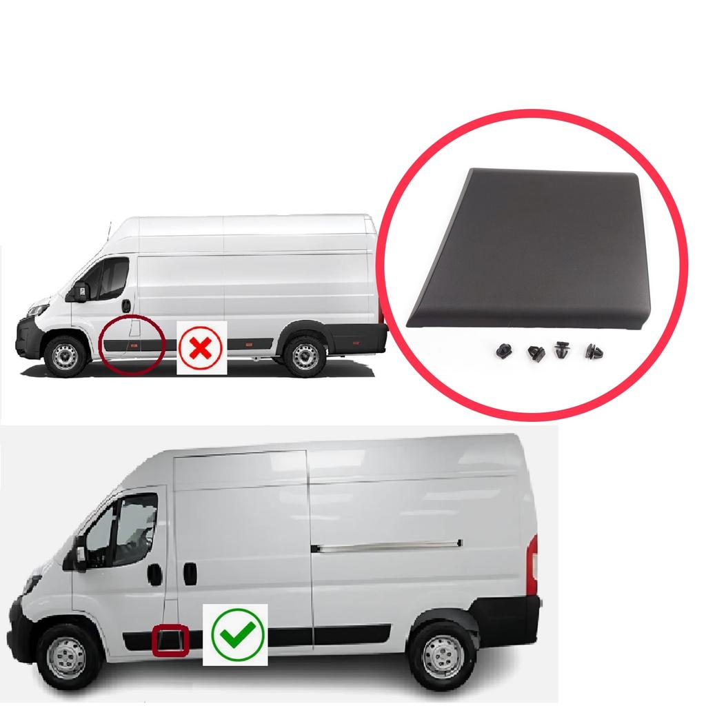 ESP1216-1 Left Side Moulding Panel Pillar Trim for Fiat Ducato MK3 Boxer 250 Jumper Relay MK2 Daily 2006-2024 8547W6