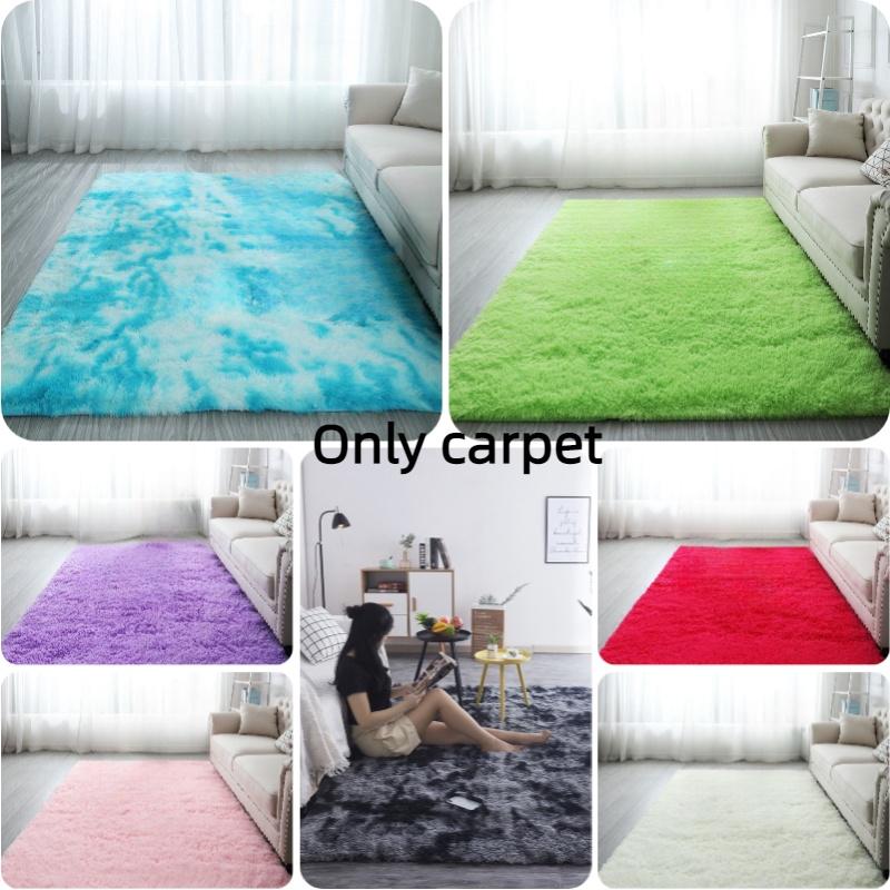 Stain-resistant Polyester Fiber Carpet For Girls' Bedroom And Living Room Decor