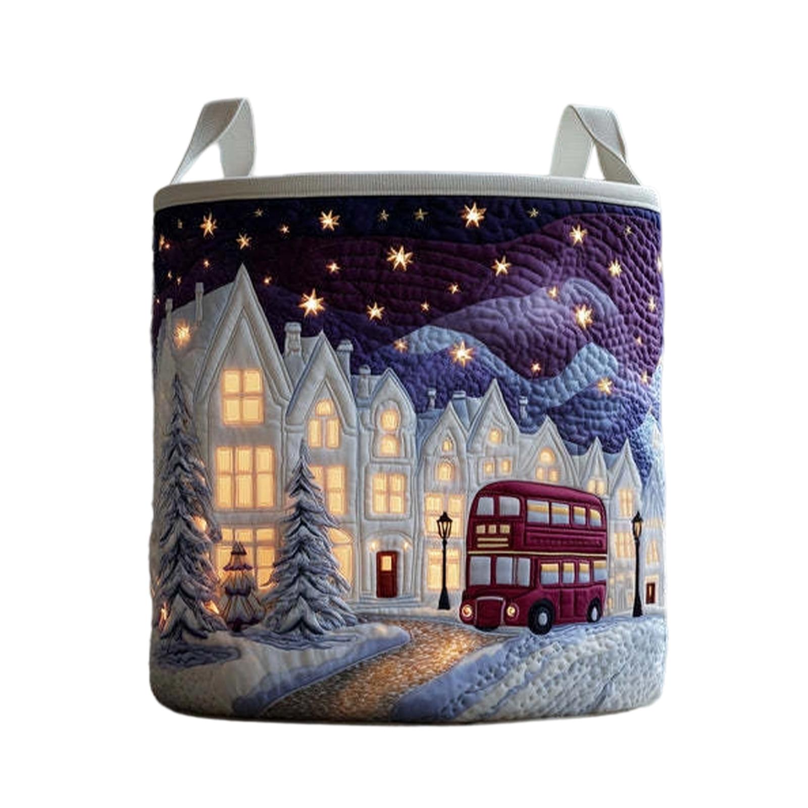 Round Laundry Basket Home Storage Basket Dirty Clothes Basket Storage Basket Fabric Storage Basket Large Capacity Storage One Size 2450₽