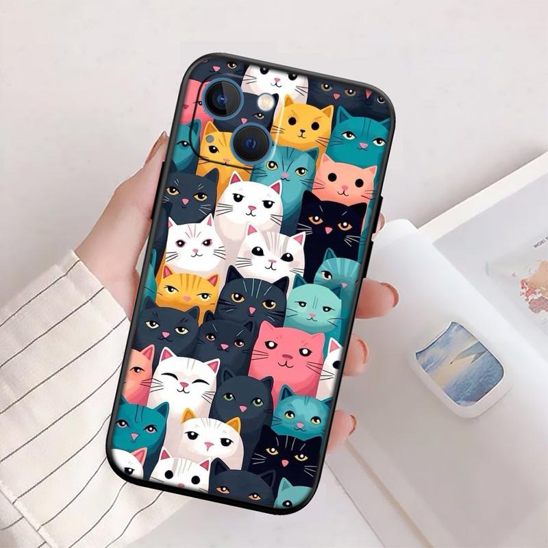 RP15 Cat Kitten Meow New High-End Shell Phone Case for Xiaomi Poco F8 M4 M5 M6 M7 X3 X6 X7 Pro GT NFC Ultra