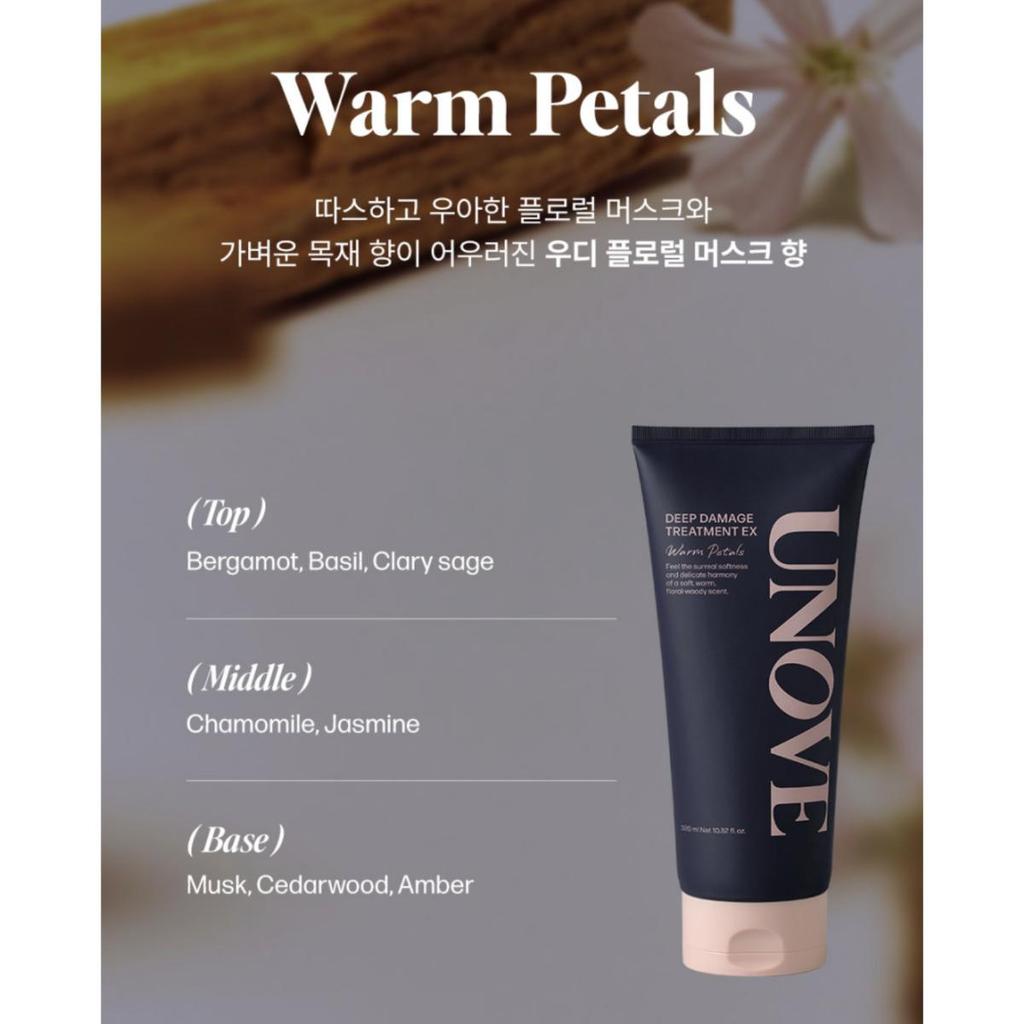 Unove Deep Damage Repair Shampoo 500ml + Treatment EX 320ml